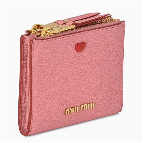 miu miu pink wallet|Wallets, Cardholders And Pouches .